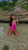 Palm Swimsuit - Pink