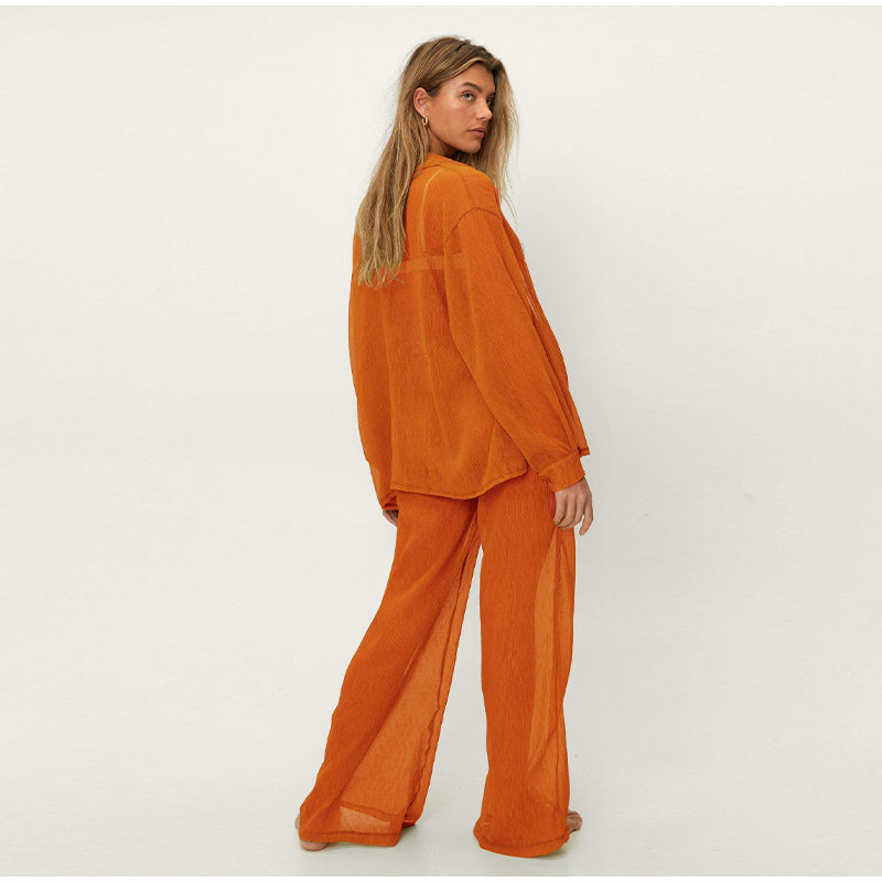 Catalina Co-ord - Burnt Orange