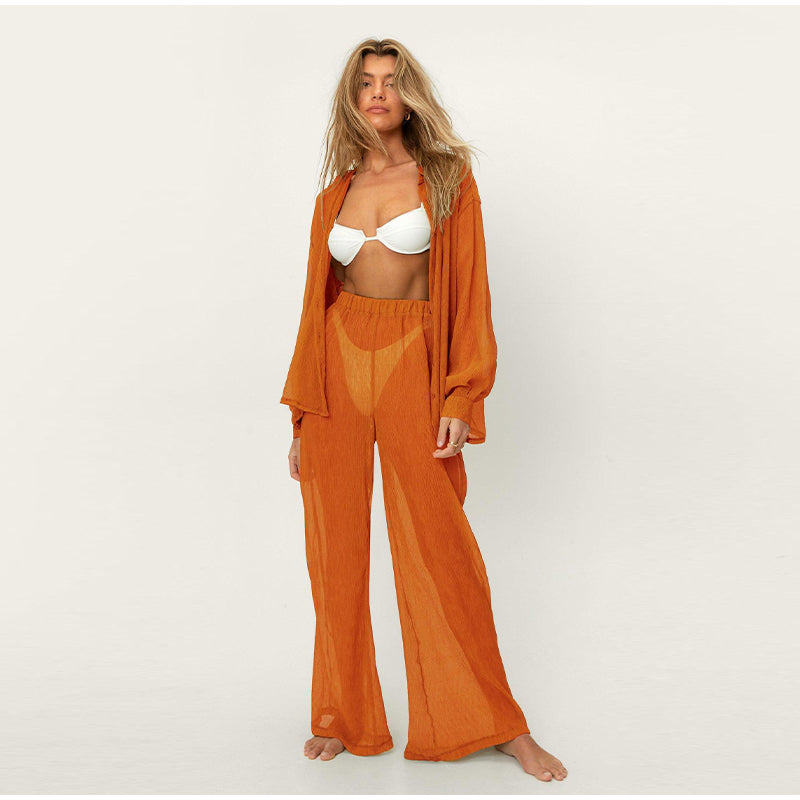 Catalina Co-ord - Burnt Orange