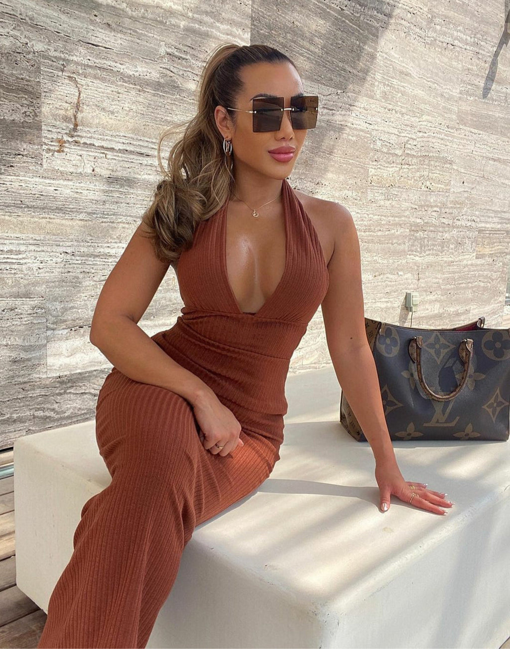 Cannes Maxi Dress - Black