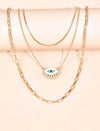 Diamond Eye Pendent Set