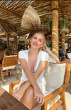 Limin T-Shirt Dress - White