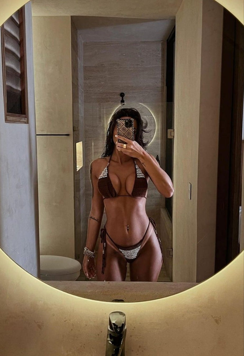 Polynesia Micro Bikini - Brown